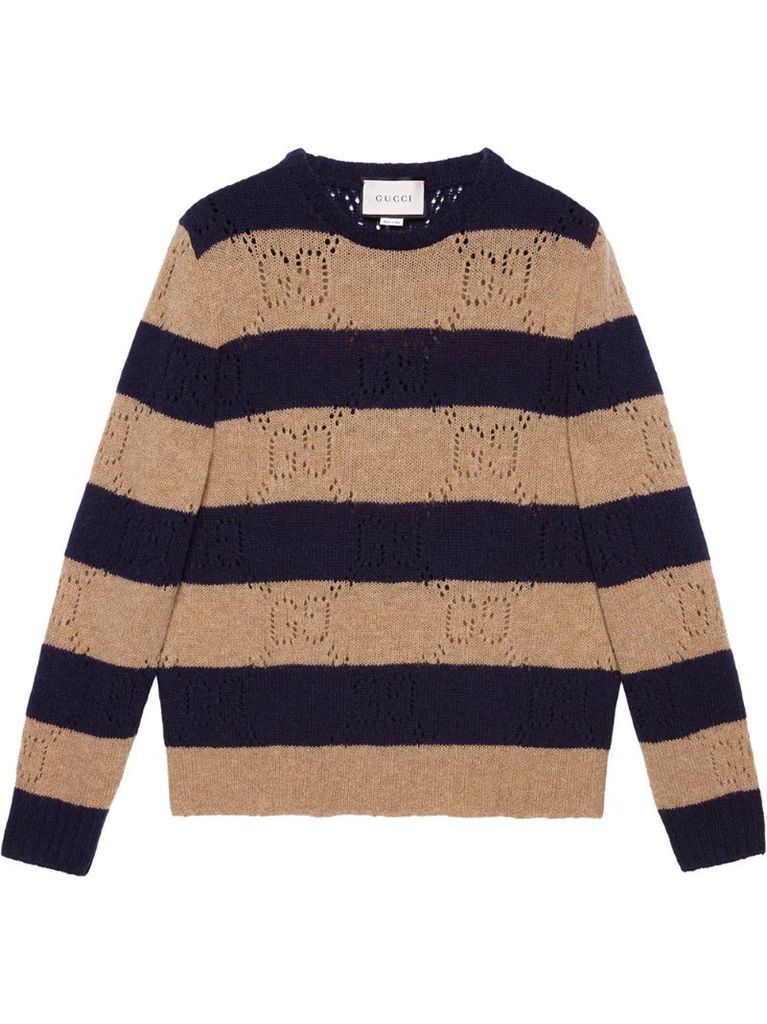 striped wool jumper