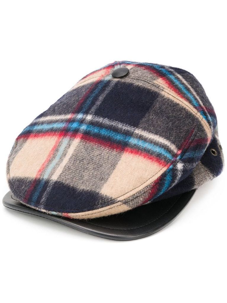 checked flap cap