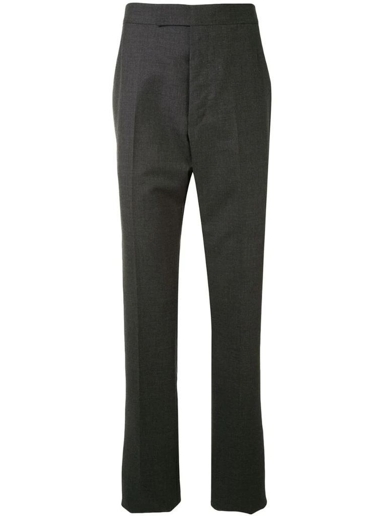 super 120s twill classic backstrap trousers