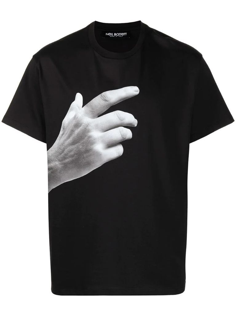 hand-print T-shirt