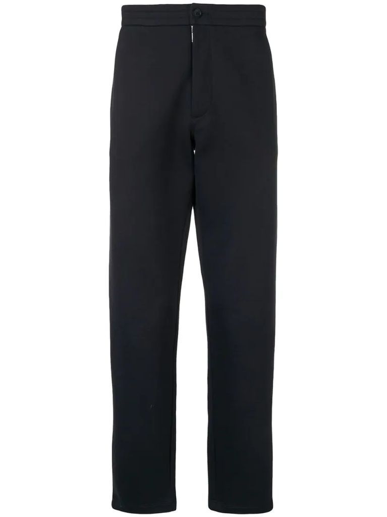 regular tapered trousers