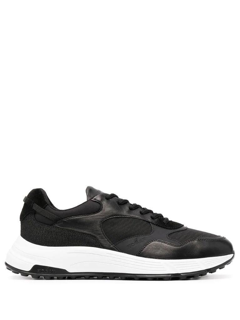 chunky panelled trainers