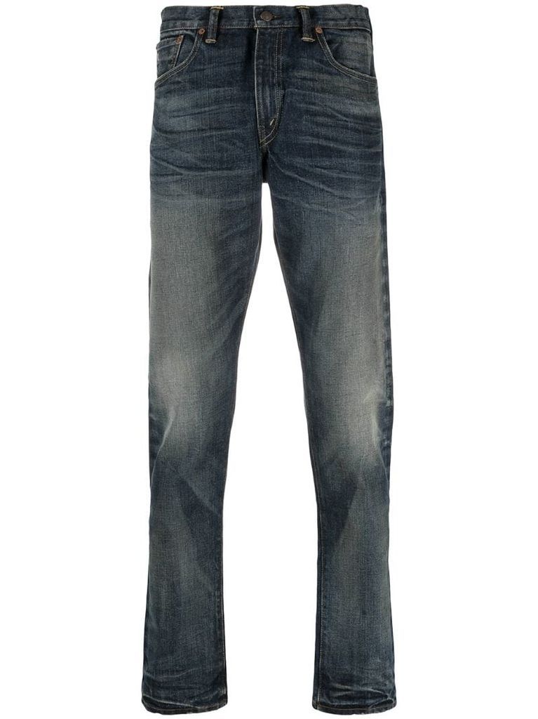 medium-low slim fit jeans