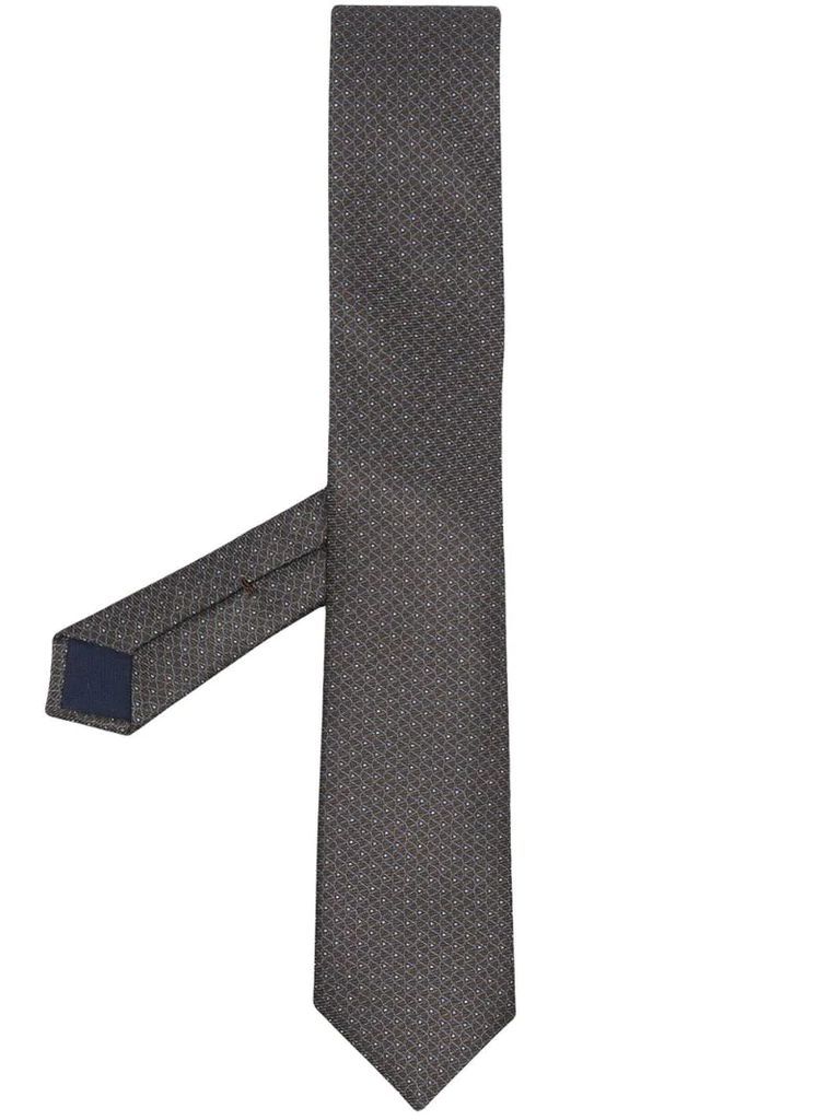 floral-print tie