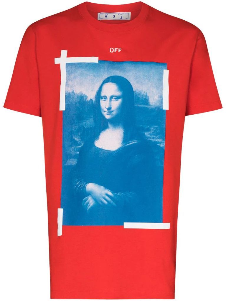 Mona Lisa graphic print T-shirt