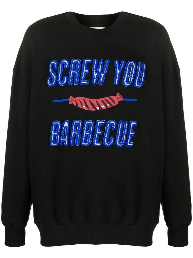 Screw U BBQ sweatshirt