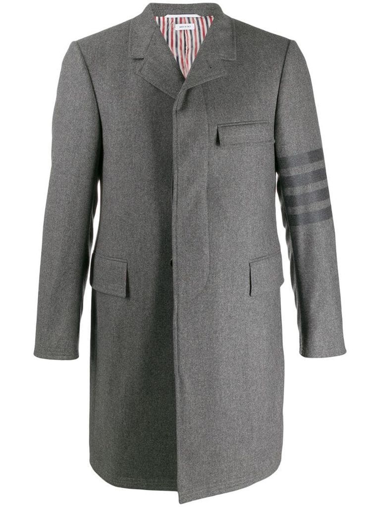 Classic Chesterfield Tonal 4-bar overcoat