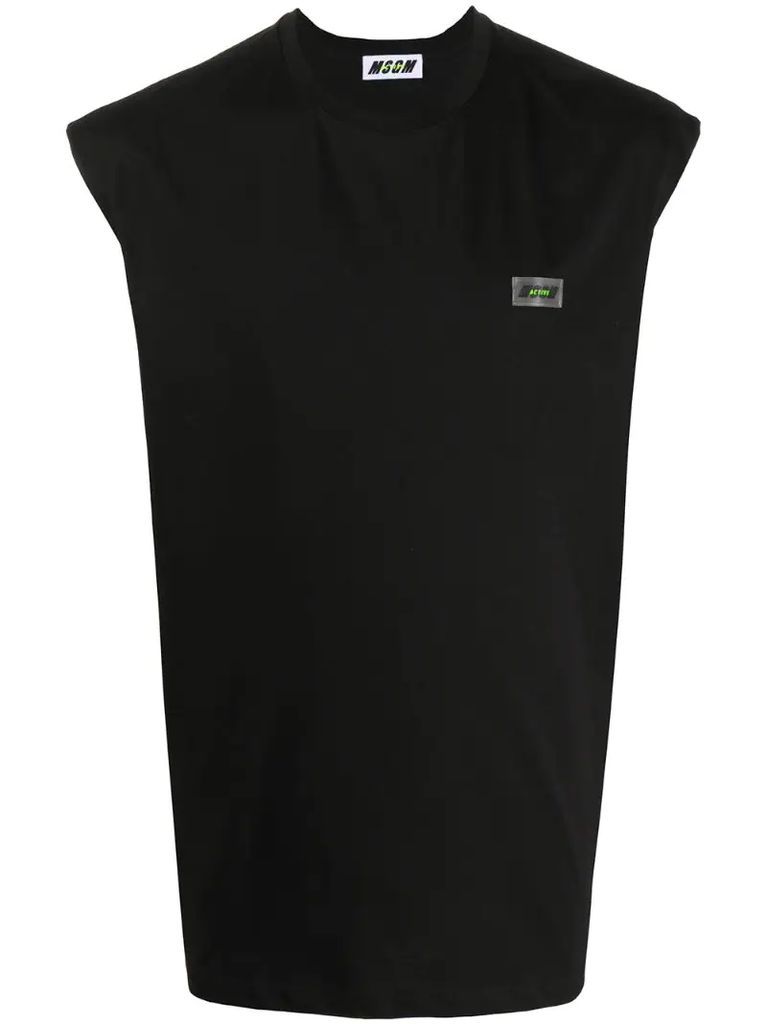 logo-patch performance vest