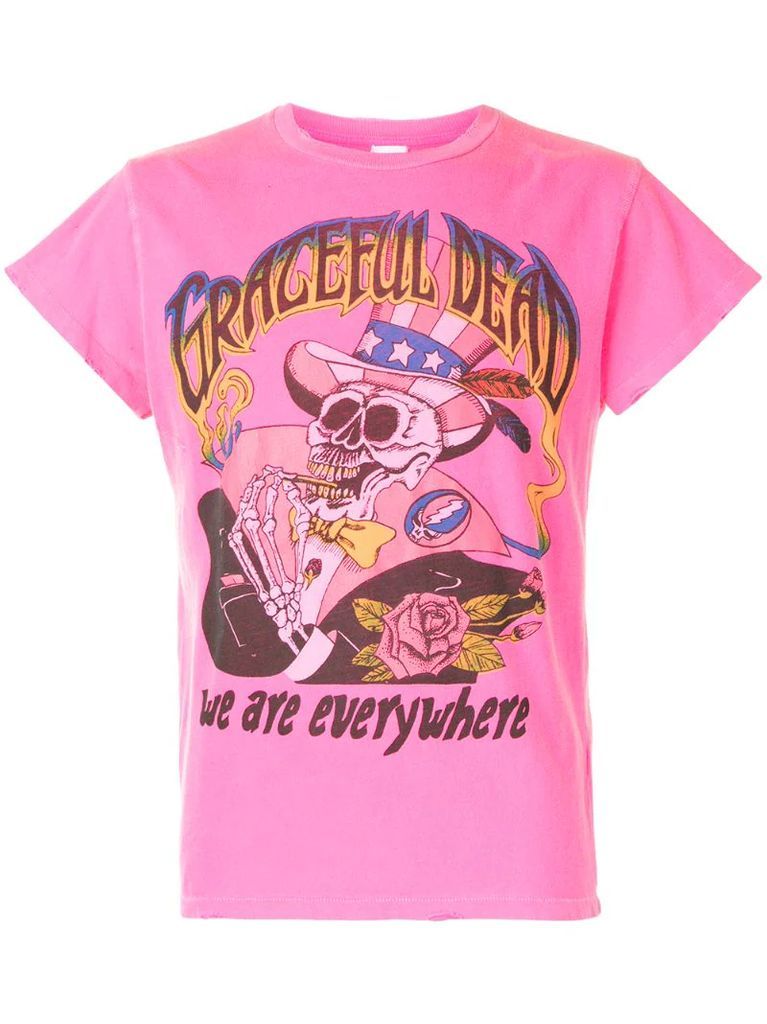 Grateful Dead-print cotton T-shirt