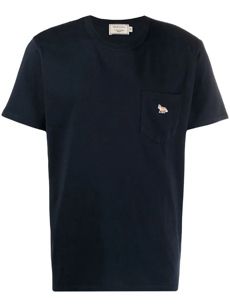 logo-patch short-sleeved T-shirt