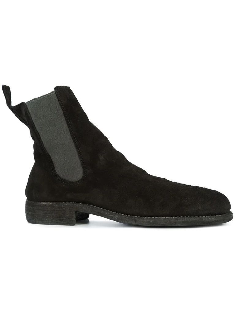 slouchy Chelsea boots