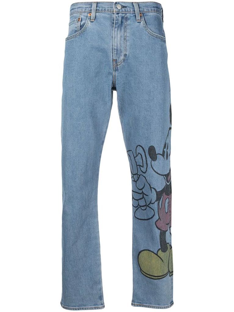 x Disney straight-leg jeans