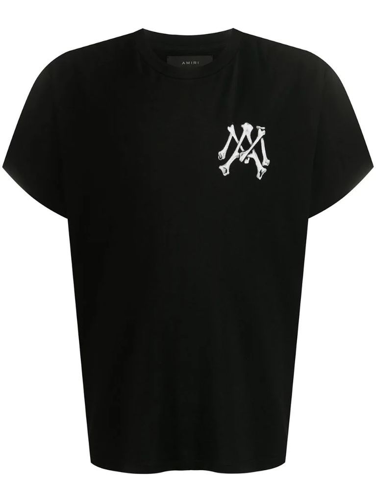 short sleeved monogram T-shirt