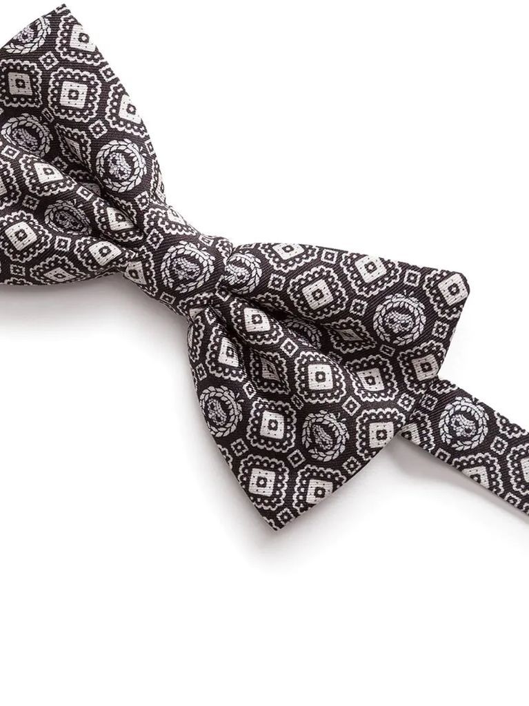patterned bow tie