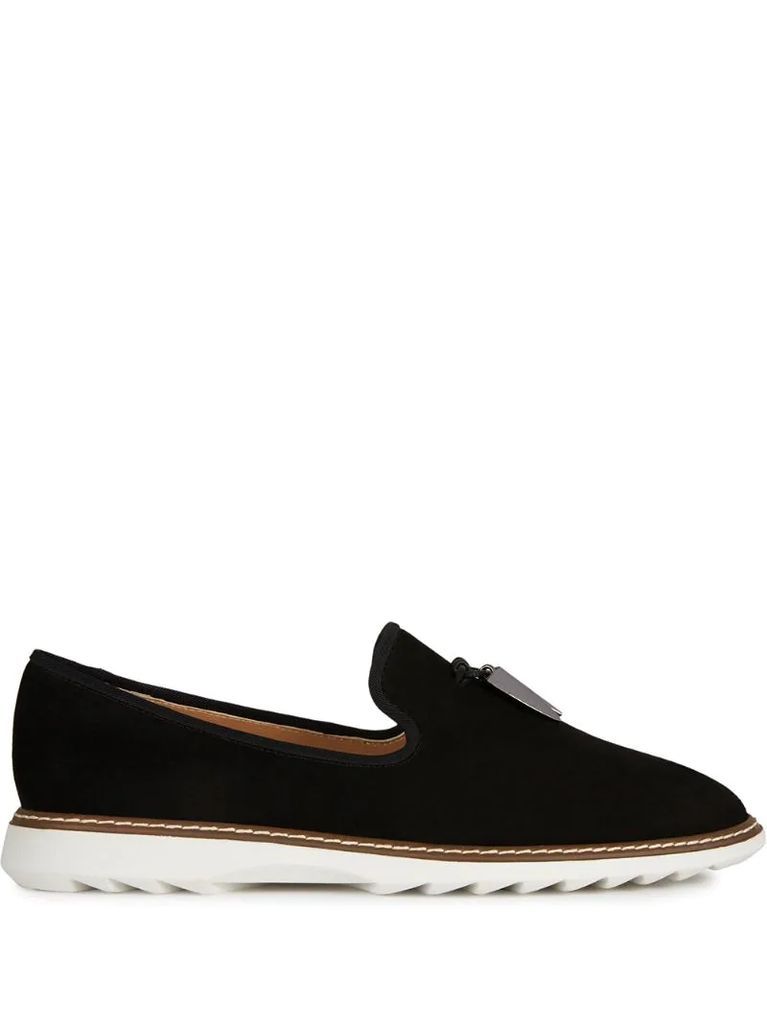 tooth tassel loafers