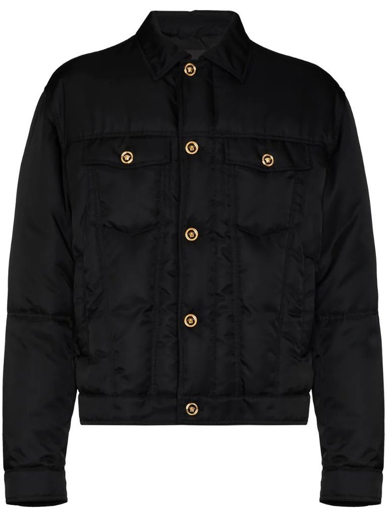 padded buttoned jacket