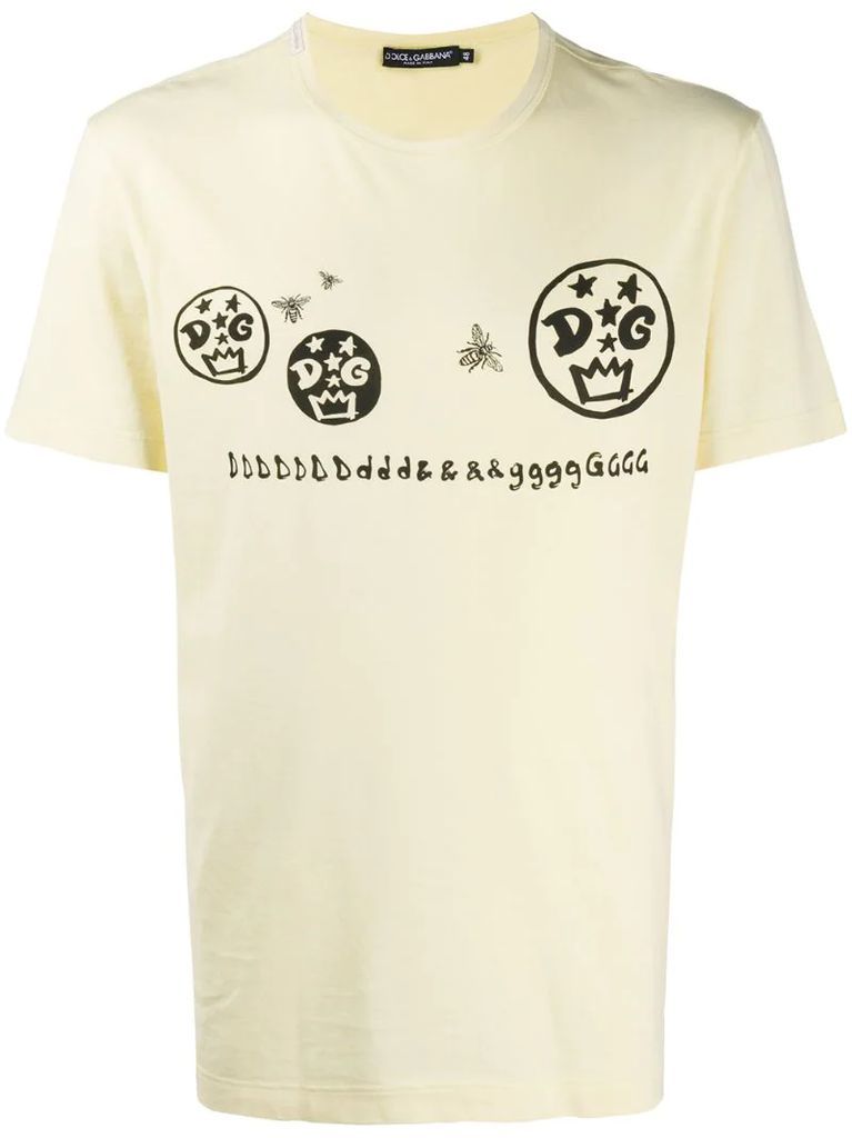 logo print cotton T-shirt