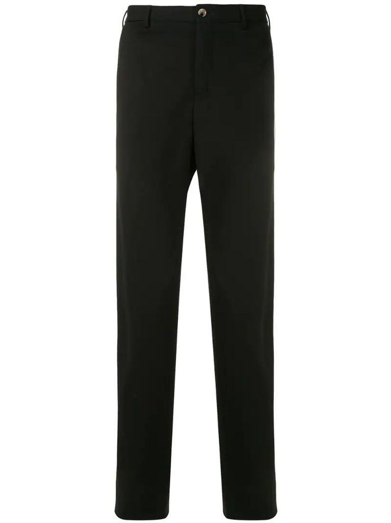 slim-fit techno trousers