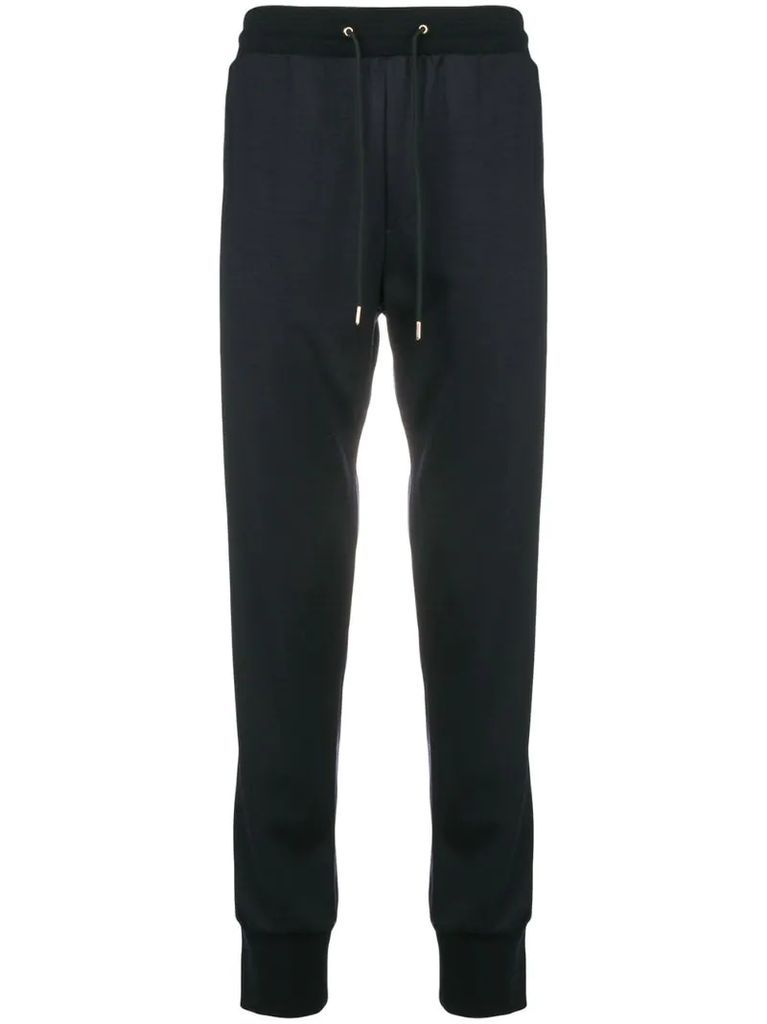 drawstring fitted trousers