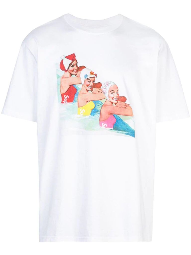 swimmers print T-shirt