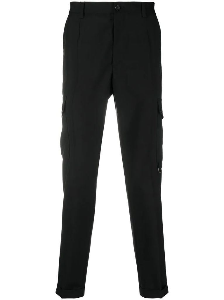 tailored cargo trousers