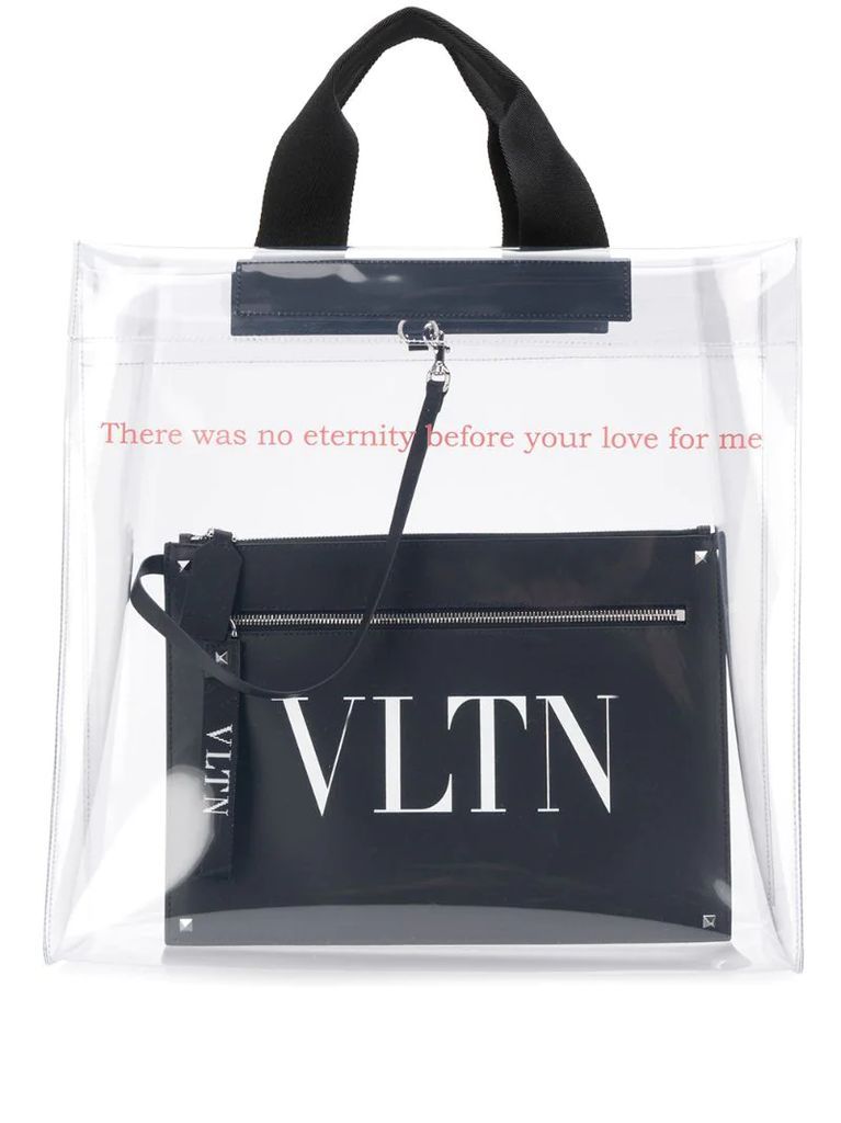 VLTN print tote bag