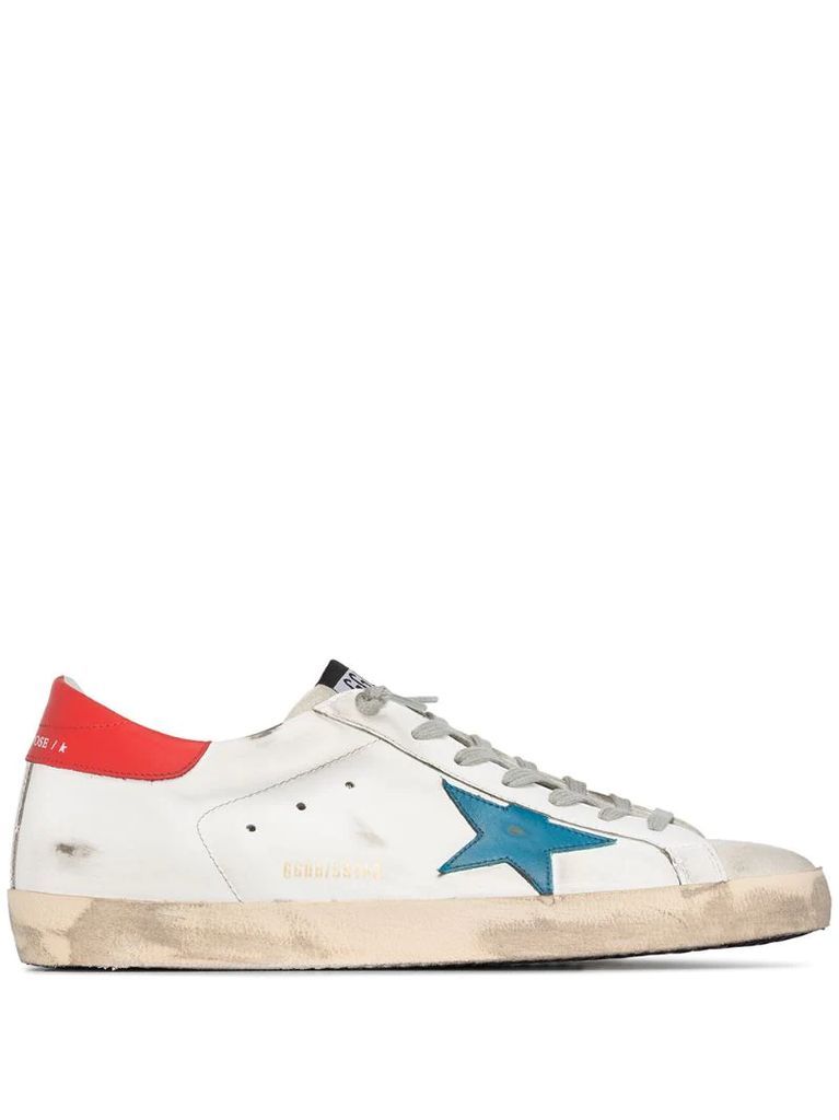 Superstar low-top leather sneakers