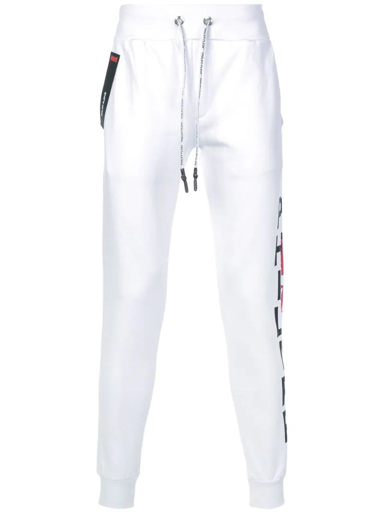 fitted track trousers