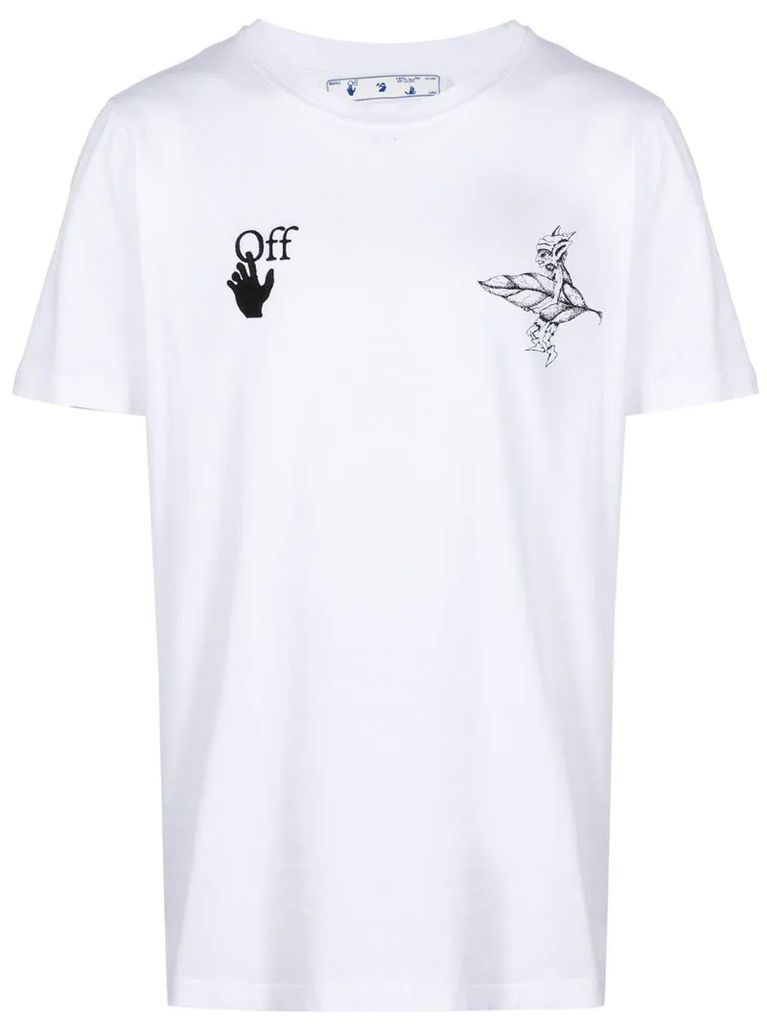 logo-print elves T-shirt