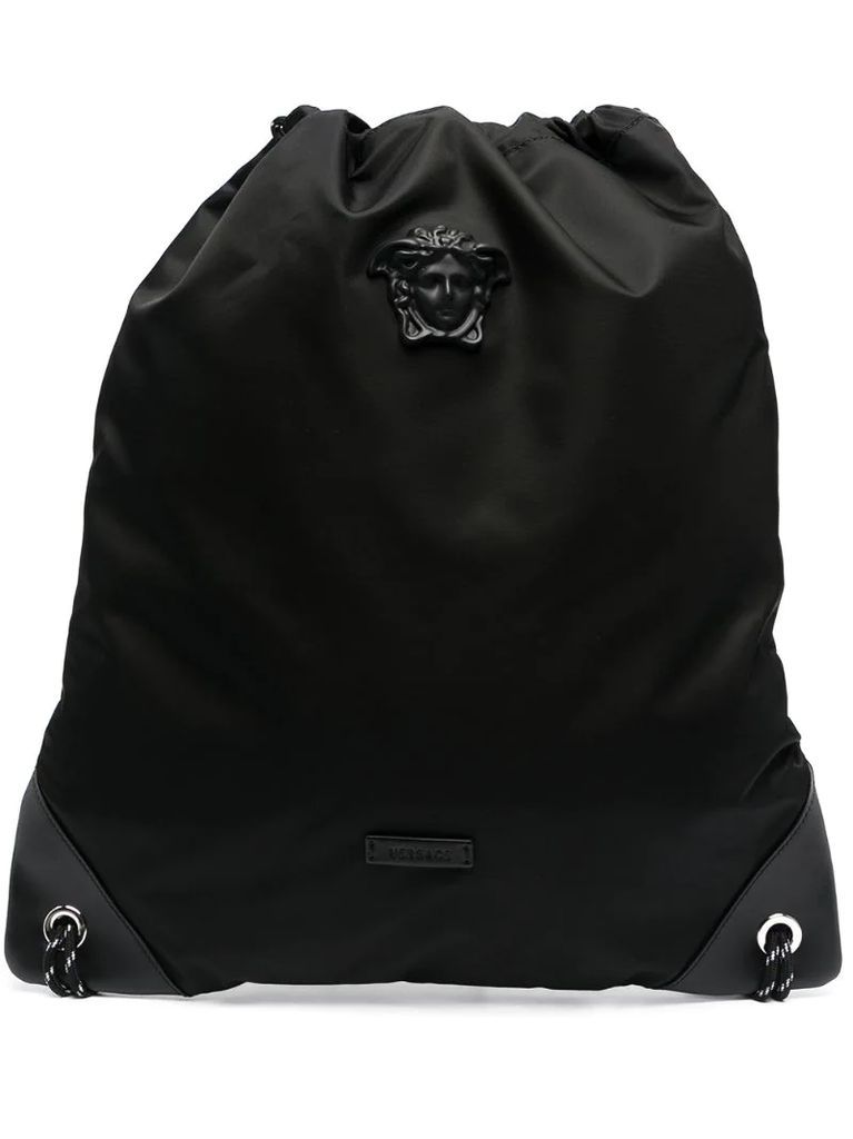 Medusa motif backpack