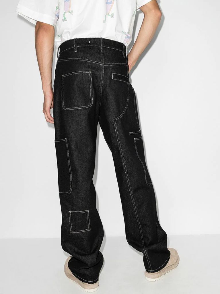 Le De Nimes Poches loose-fit jeans