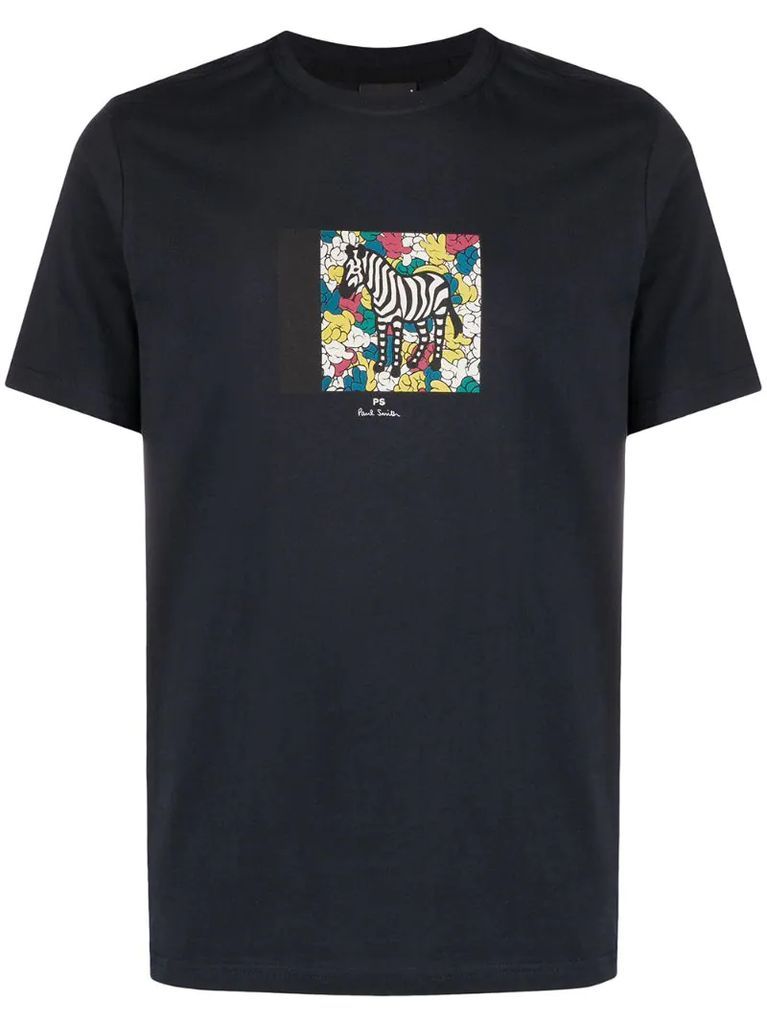 zebra print t-shirt