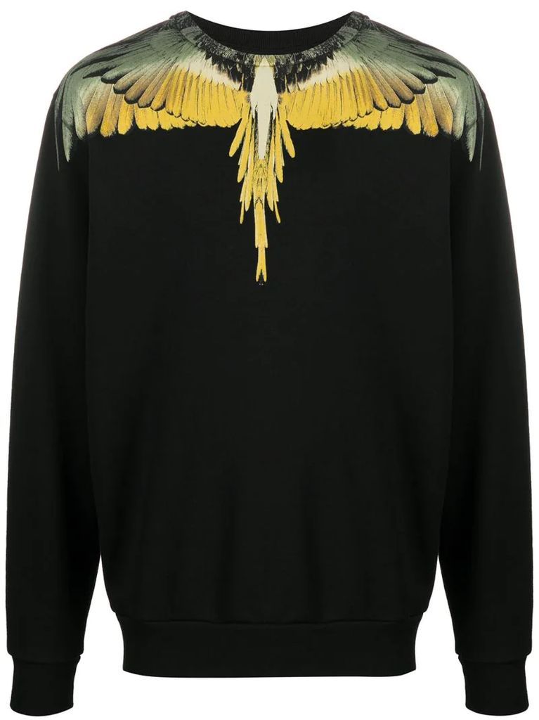 yellow wings long-sleeved T-shirt