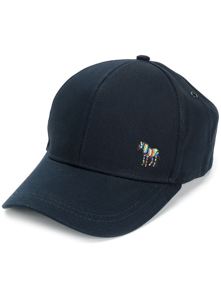 embroidered zebra cap