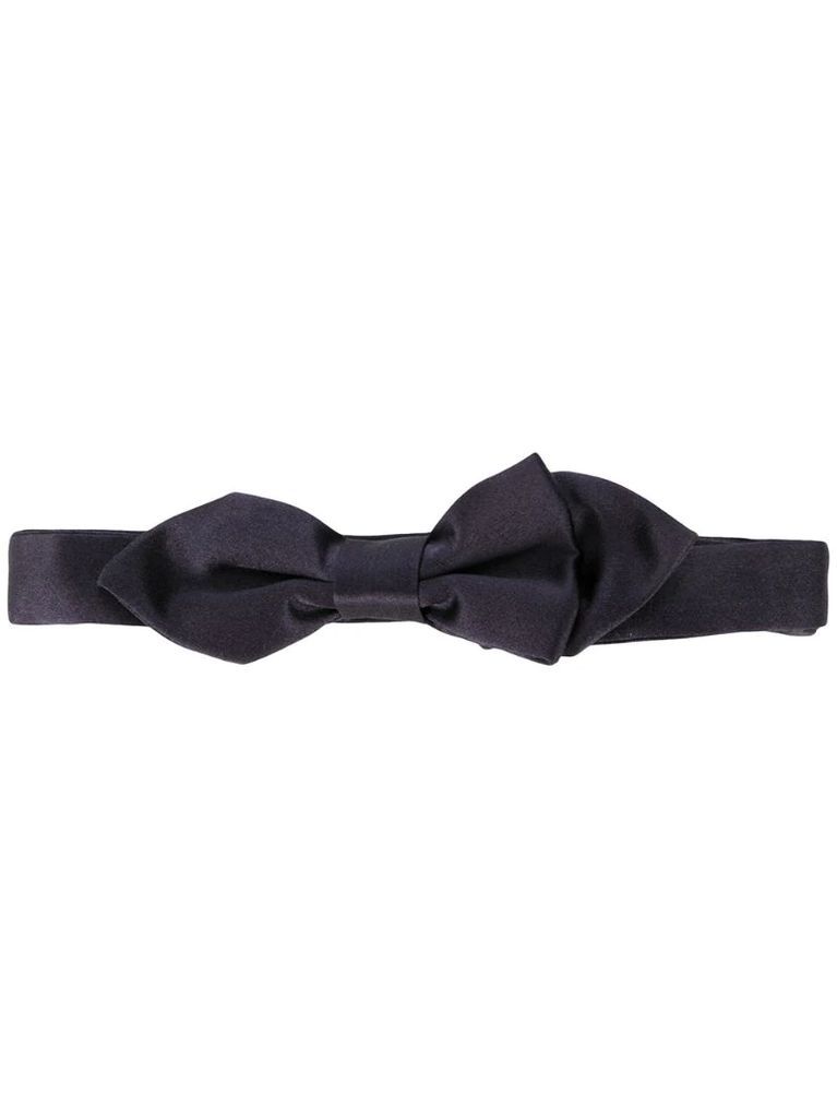 silk bow tie