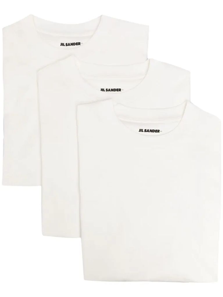 three-pack cotton T-shirt set