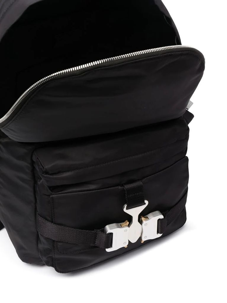 Tri-con metal buckle backpack