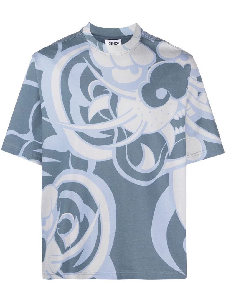 graphic print T-shirt