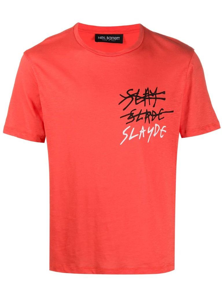 Slayde print T-shirt