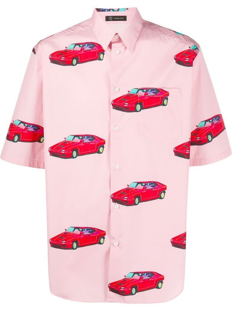 car print shirt