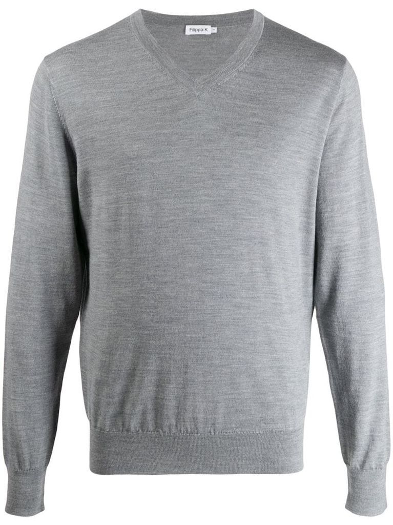 V-neck jumper