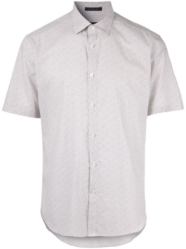 micro pattern shirt