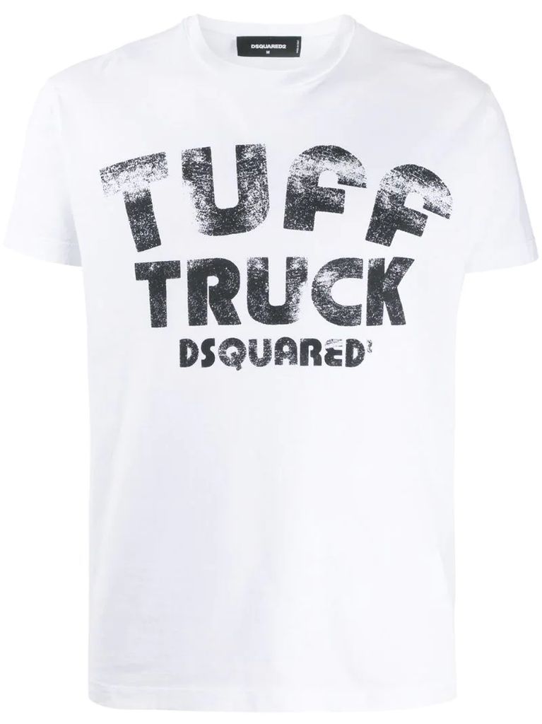 tuff truck print T-shirt