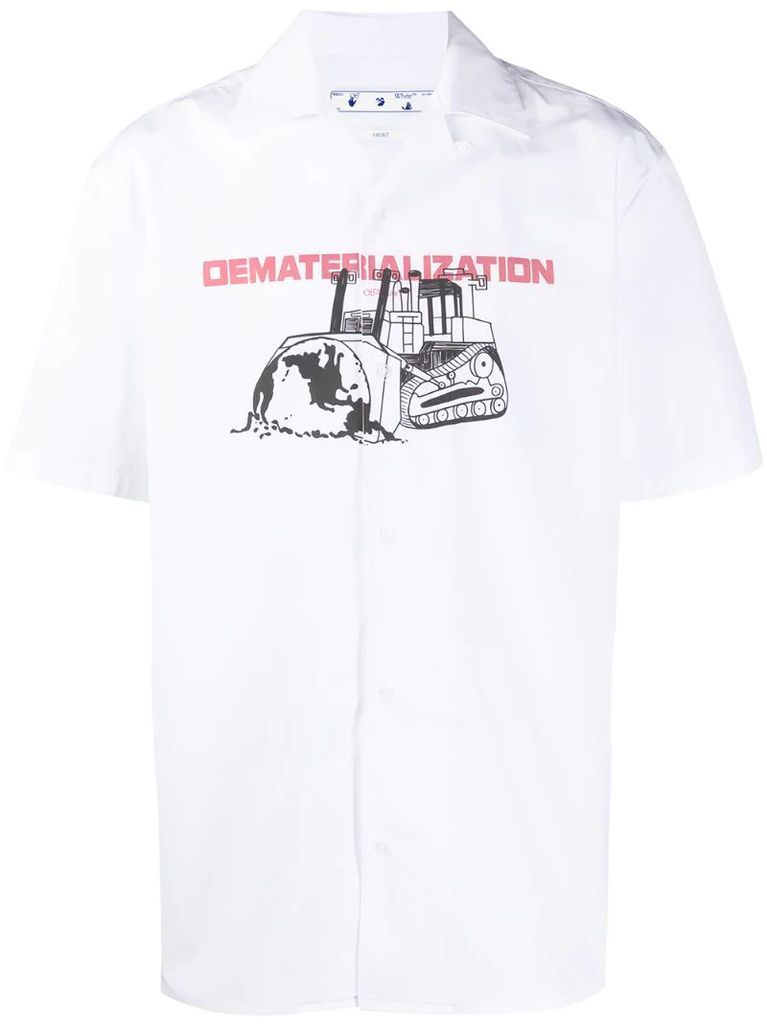Dematerialization logo shirt