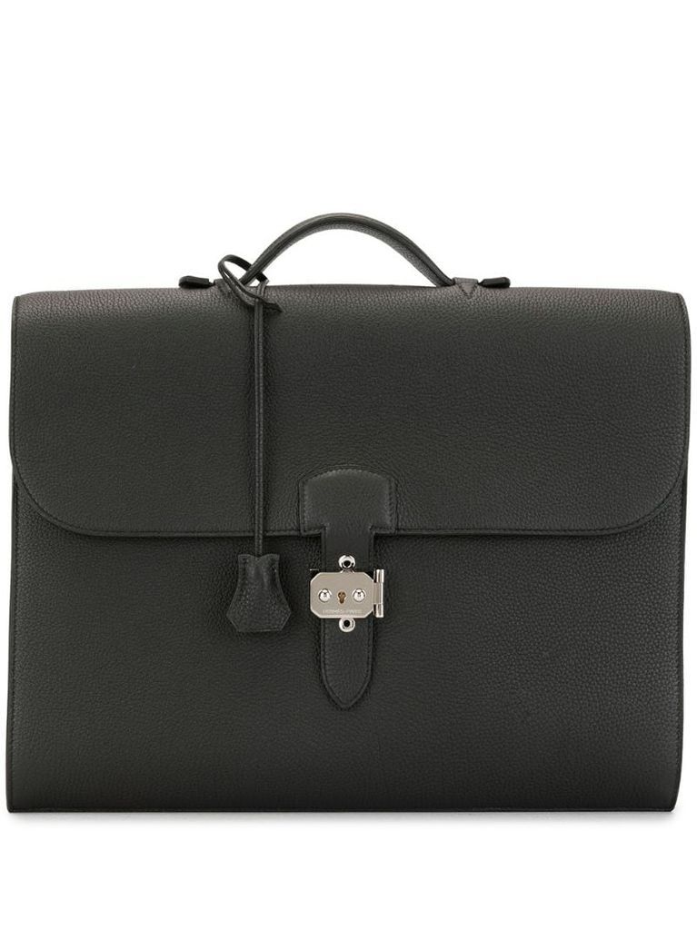 pre-owned Sac A Depeche 38 briefcase