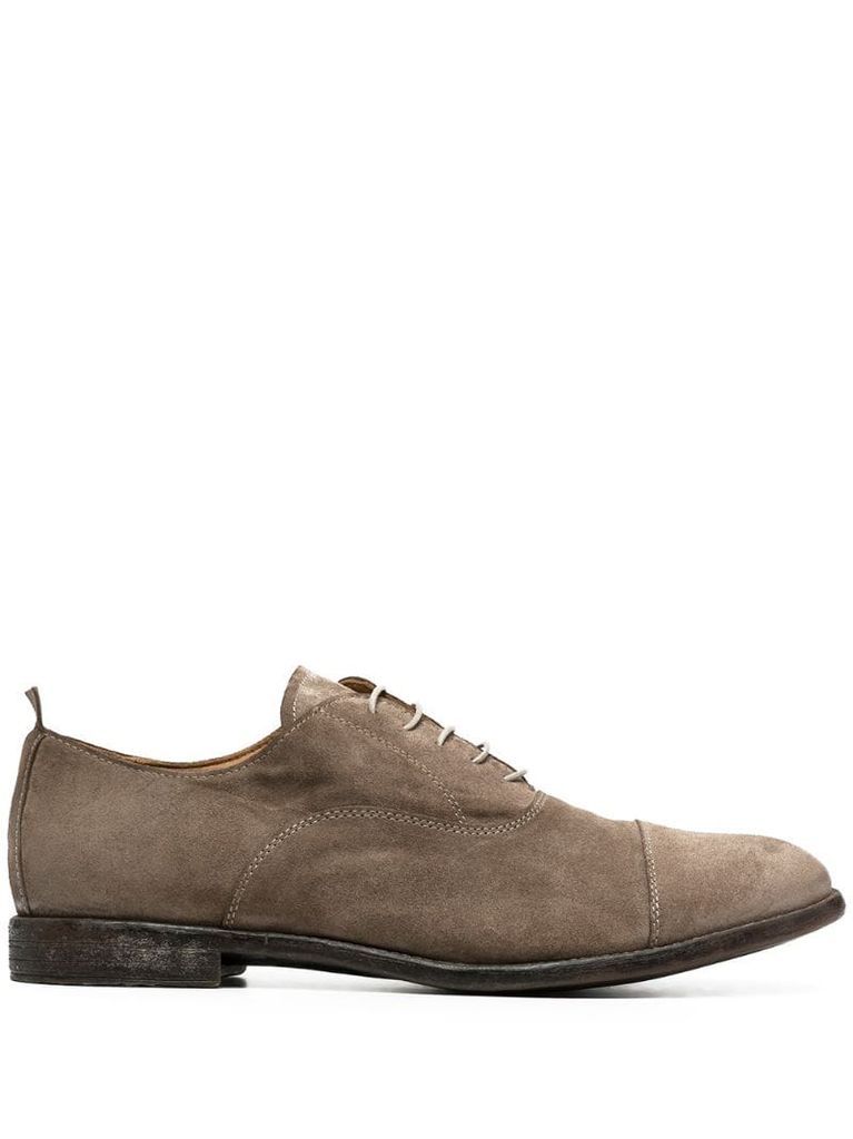suede Oxford shoes