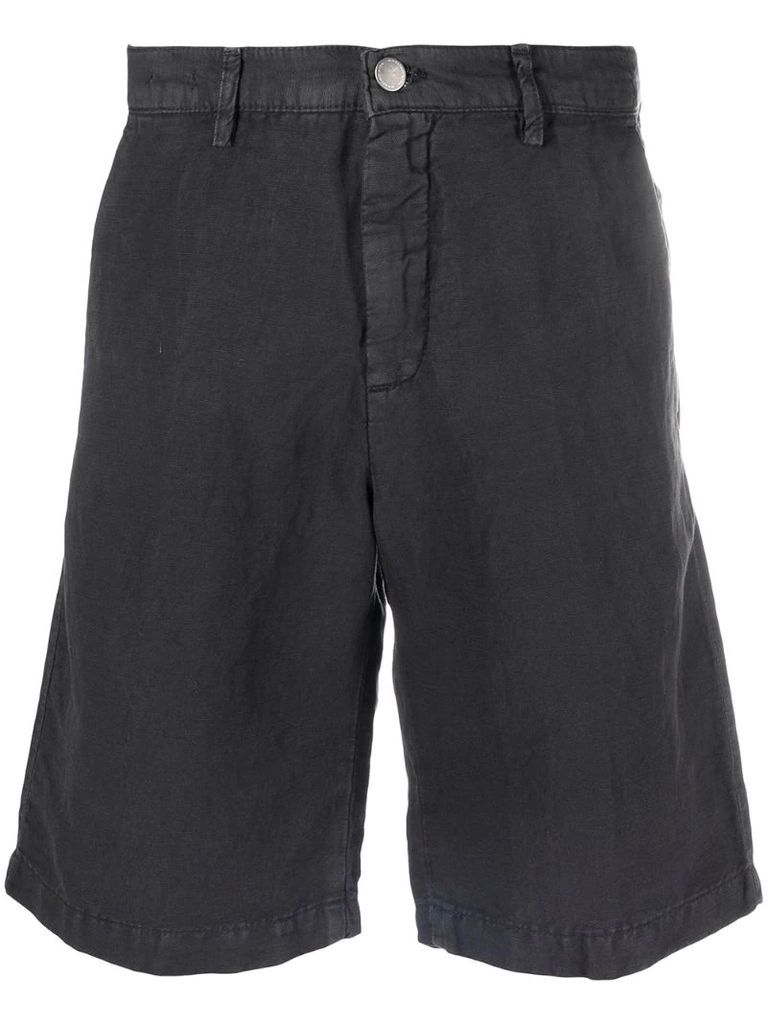 Vela linen-blend shorts