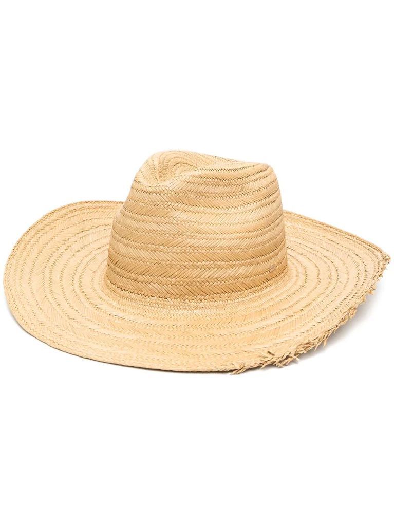 straw Waikiki hat