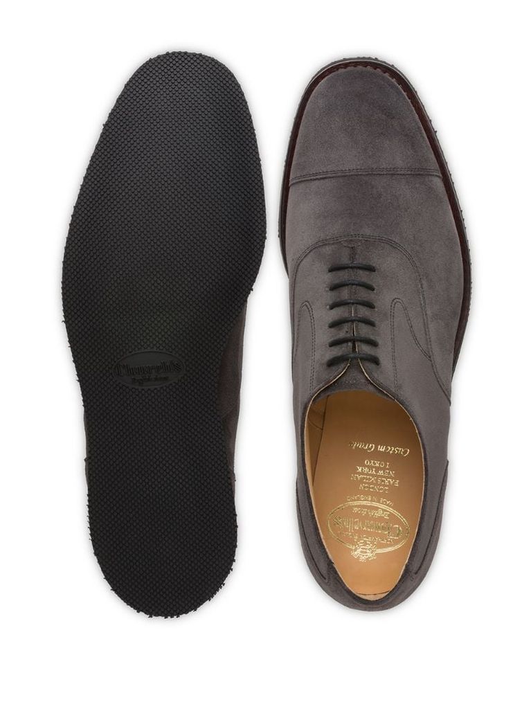 Lancaster textured Oxford shoes