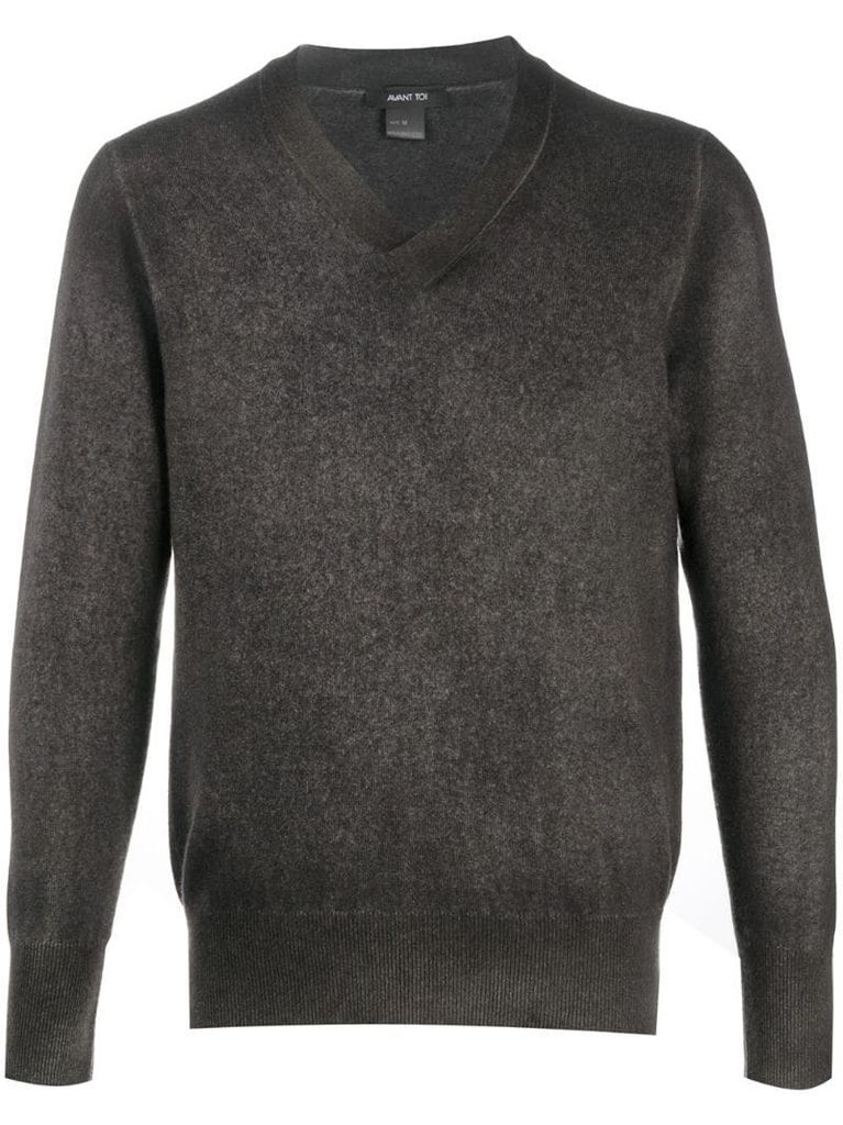 v-neck pullover jumper